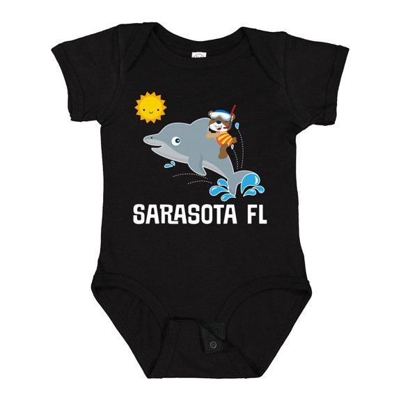Inktastic Sarasota Florida Vacation Boys or Girls Baby Bodysuit