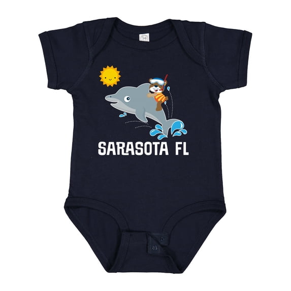 Inktastic Sarasota Florida Vacation Boys or Girls Baby Bodysuit