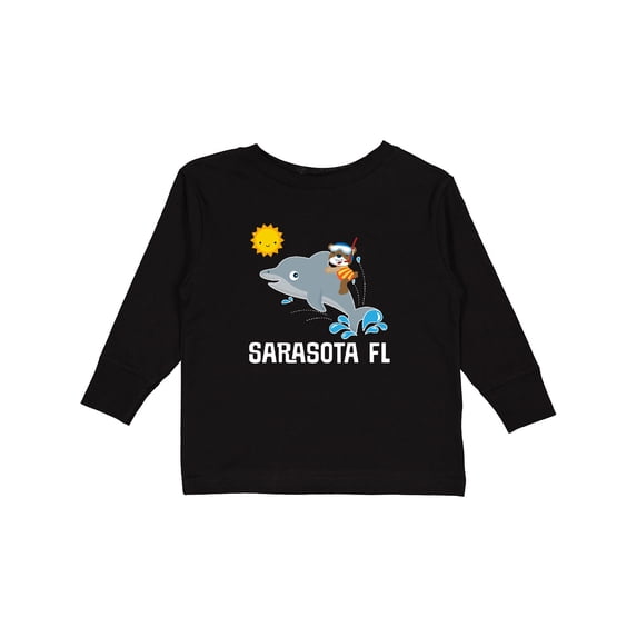 Inktastic Sarasota Florida Vacation Boys or Girls Long Sleeve Toddler T-Shirt