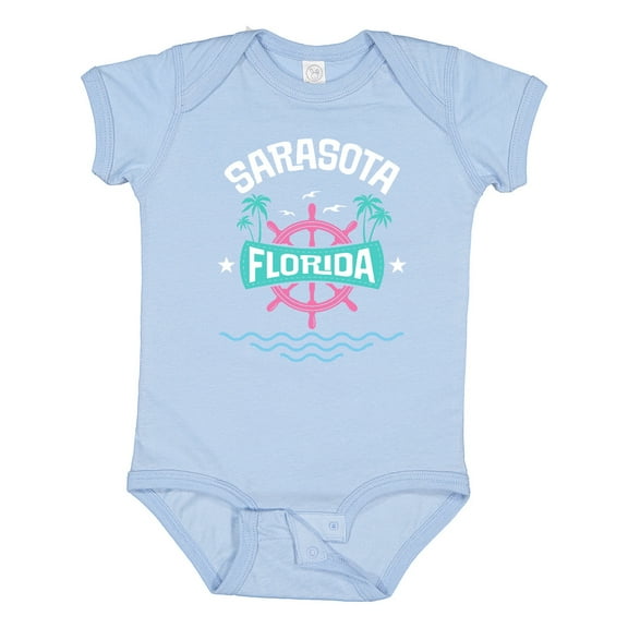 Inktastic Sarasota Florida Vacation Girls Baby Bodysuit
