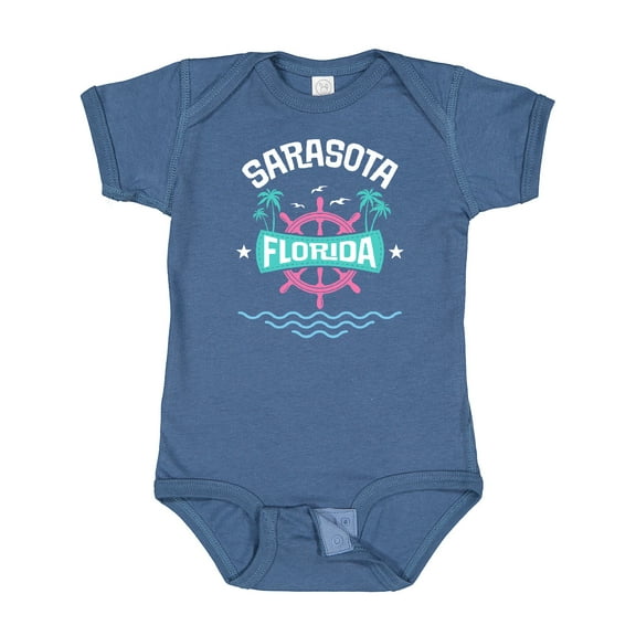 Inktastic Sarasota Florida Vacation Girls Baby Bodysuit