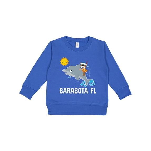 Inktastic Sarasota Florida Vacation Toddler Sweatshirt
