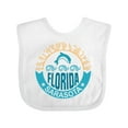 thumbnail image 1 of Inktastic Sarasota Florida Vacation Travel Boys or Girls Baby Bib, 1 of 4