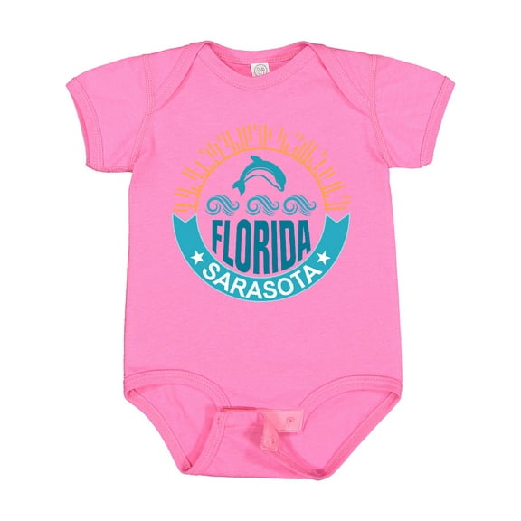 Inktastic Sarasota Florida Vacation Travel Boys or Girls Baby Bodysuit