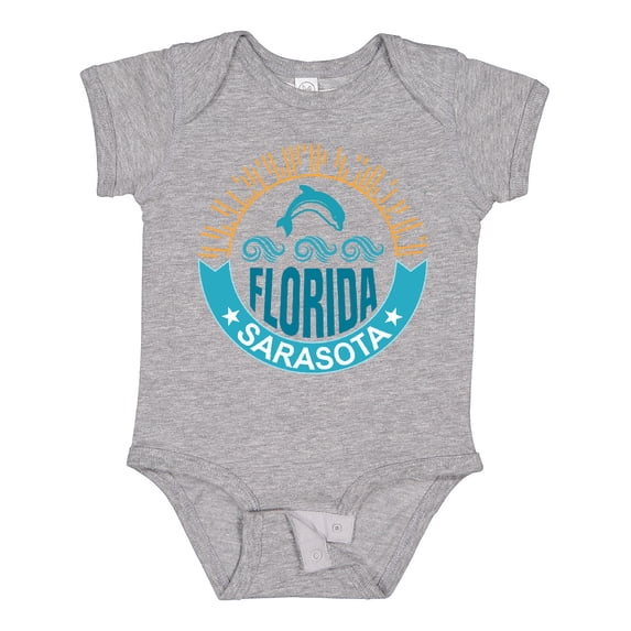 Inktastic Sarasota Florida Vacation Travel Boys or Girls Baby Bodysuit