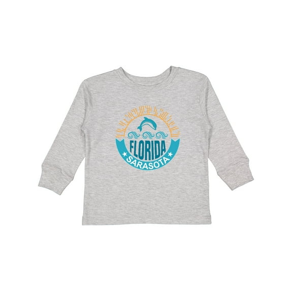 Inktastic Sarasota Florida Vacation Travel Boys or Girls Long Sleeve Toddler T-Shirt