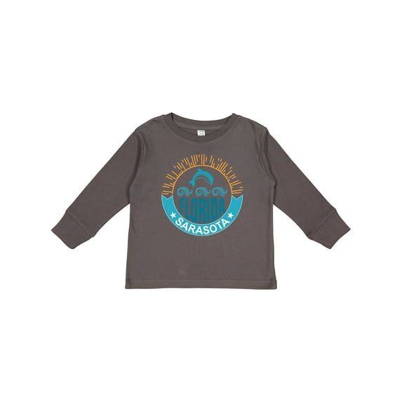 Inktastic Sarasota Florida Vacation Travel Boys or Girls Long Sleeve Toddler T-Shirt