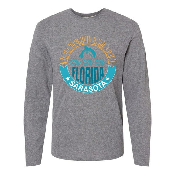 Inktastic Sarasota Florida Vacation Travel Long Sleeve T-Shirt