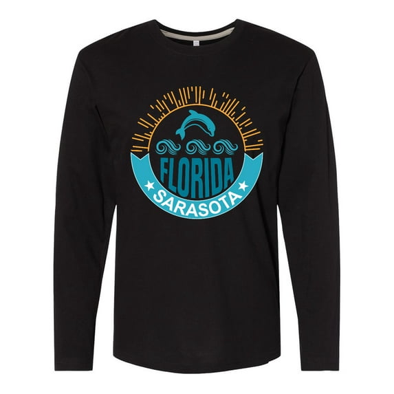 Inktastic Sarasota Florida Vacation Travel Long Sleeve T-Shirt