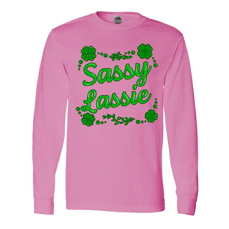 Sassy Lassy T Shirt Funny St. Patrick's Day Shirts Clover Sassy Lassy T Shirt Funny St. Patrick's Day Shirts Clover