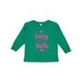 thumbnail image 1 of Inktastic Sassy Since Birth, Sassy, Sassy Girl, Arrow, Hearts Girls Long Sleeve Toddler T-Shirt, 1 of 5