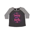 thumbnail image 1 of Inktastic Sassy Since Birth, Sassy, Sassy Girl, Arrow, Hearts Women's Plus Size T-Shirt, 1 of 5