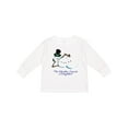 thumbnail image 1 of Inktastic Sassy Snowman The Weather Outside is Delightful Boys or Girls Long Sleeve Toddler T-Shirt, 1 of 5