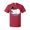 thumbnail image 1 of Inktastic Sassy Snowman The Weather Outside is Delightful T-Shirt, 1 of 5
