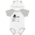 thumbnail image 1 of Inktastic Sassy Snowman in Top Hat Boys or Girls Baby Bodysuit, 1 of 5