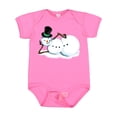 thumbnail image 1 of Inktastic Sassy Snowman in Top Hat Boys or Girls Baby Bodysuit, 1 of 5