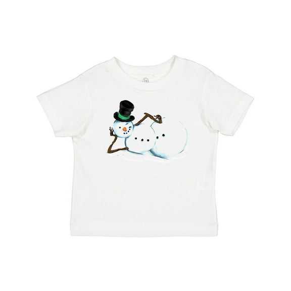 Inktastic Sassy Snowman in Top Hat Boys or Girls Baby T-Shirt