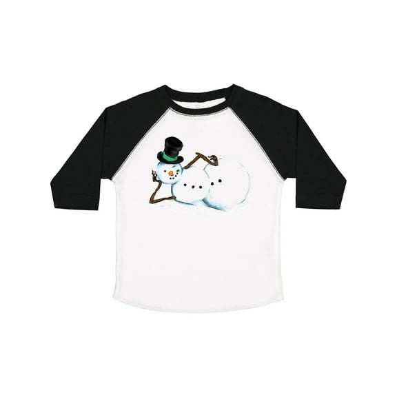 Inktastic Sassy Snowman in Top Hat Boys or Girls Toddler T-Shirt