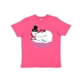 thumbnail image 1 of Inktastic Sassy Snowman the Weather Outside is Delightful Youth T-Shirt, 1 of 5