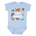thumbnail image 1 of Inktastic Save All the Animals Cute Boys or Girls Baby Bodysuit, 1 of 5