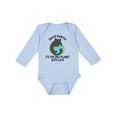 thumbnail image 1 of Inktastic Save Earth It's the Only Planet with Cats with Black Cat Boys or Girls Long Sleeve Baby Bodysuit, 1 of 5