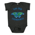 thumbnail image 1 of Inktastic Save Our Environment Earth Butterfly Boys or Girls Baby Bodysuit, 1 of 5