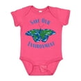thumbnail image 1 of Inktastic Save Our Environment Earth Butterfly Boys or Girls Baby Bodysuit, 1 of 5