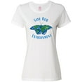 thumbnail image 1 of Inktastic Save Our Environment Earth Butterfly Women's T-Shirt, 1 of 5