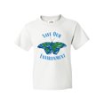 thumbnail image 1 of Inktastic Save Our Environment Earth Butterfly Youth T-Shirt, 1 of 5