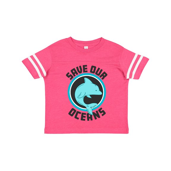 Inktastic Save Our Oceans with Dolphin Boys or Girls Toddler T-Shirt