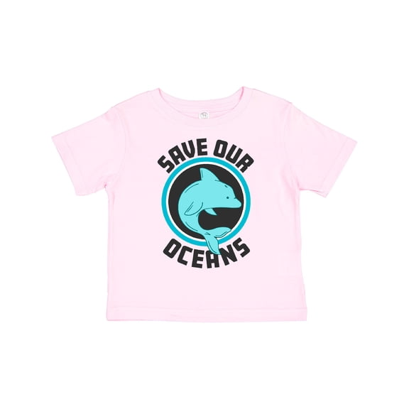 Inktastic Save Our Oceans with Dolphin Boys or Girls Toddler T-Shirt