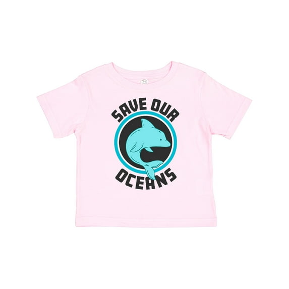Inktastic Save Our Oceans with Dolphin Boys or Girls Toddler T-Shirt