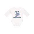 thumbnail image 1 of Inktastic Save the Chubby Mermaids with Cute Manatees Boys or Girls Long Sleeve Baby Bodysuit, 1 of 5