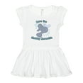 thumbnail image 1 of Inktastic Save the Chubby Mermaids with Cute Manatees Girls Toddler Dress, 1 of 5