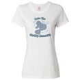 thumbnail image 1 of Inktastic Save the Chubby Mermaids with Cute Manatees Women's T-Shirt, 1 of 5