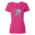 thumbnail image 1 of Inktastic Save the Chubby Mermaids with Cute Manatees Women's T-Shirt, 1 of 5