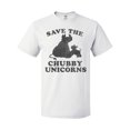 thumbnail image 1 of Inktastic Save the Chubby Unicorns with Cute Rhinos T-Shirt, 1 of 5