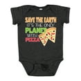 thumbnail image 1 of Inktastic Save the Earth. Its the Only Planet with Pizza. Boys or Girls Baby Bodysuit, 1 of 5