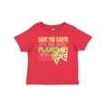 thumbnail image 1 of Inktastic Save the Earth. Its the Only Planet with Pizza. Boys or Girls Baby T-Shirt, 1 of 5