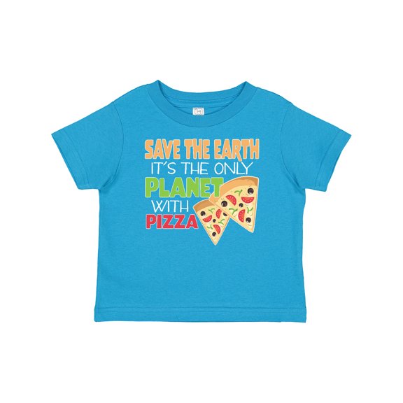 Inktastic Save the Earth. Its the Only Planet with Pizza. Boys or Girls Baby T-Shirt