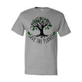thumbnail image 1 of Inktastic Save the Planet Tree Design with Green Leaves T-Shirt, 1 of 5