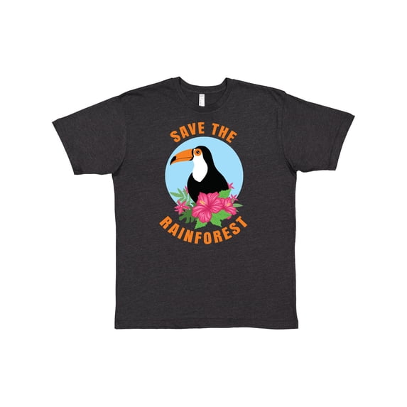 Inktastic Save the Rainforest Toucan Illustration T-Shirt