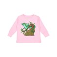 thumbnail image 1 of Inktastic Save the Rainforest with Basilisk Lizard on a Tree Boys or Girls Long Sleeve Toddler T-Shirt, 1 of 5