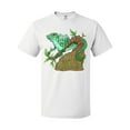 thumbnail image 1 of Inktastic Save the Rainforest with Basilisk Lizard on a Tree T-Shirt, 1 of 5