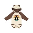 thumbnail image 1 of Inktastic Saxophone Music Vintage Band Boys or Girls Long Sleeve Baby Bodysuit, 1 of 5