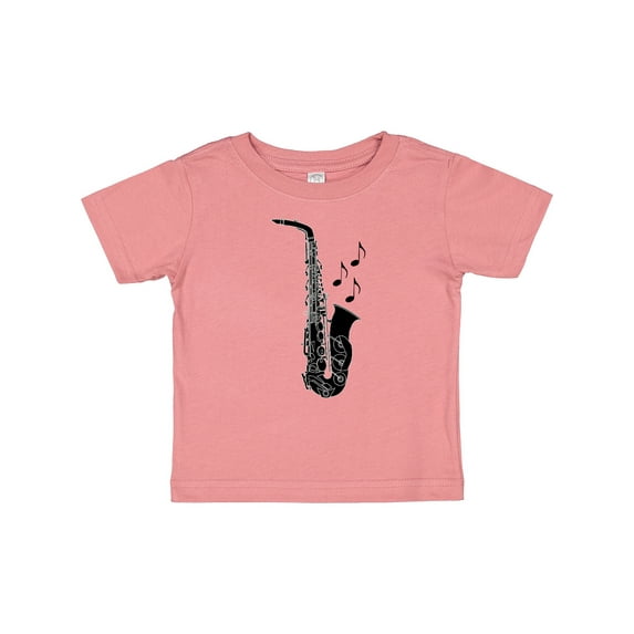 Inktastic Saxophone Musician Band Gift Idea Boys or Girls Baby T-Shirt