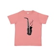 thumbnail image 1 of Inktastic Saxophone Musician Band Gift Idea Boys or Girls Toddler T-Shirt, 1 of 5
