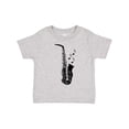 thumbnail image 1 of Inktastic Saxophone Musician Band Gift Idea Boys or Girls Toddler T-Shirt, 1 of 5