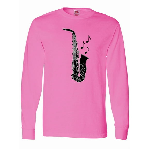 Inktastic Saxophone Musician Band Idea Long Sleeve T-Shirt