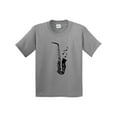 thumbnail image 1 of Inktastic Saxophone Musician Band Idea Youth T-Shirt, 1 of 5